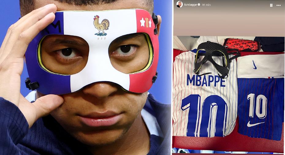 The rule that compelled Mbappé to vary his masks