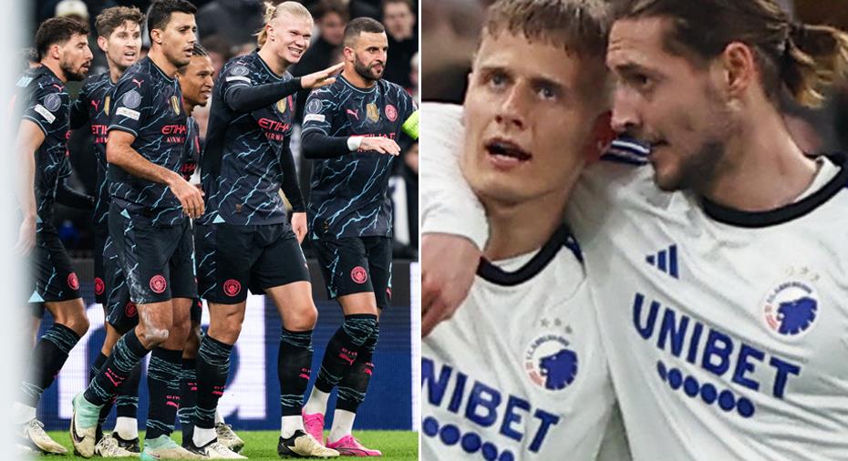 Mattsson a marqué son premier but lors de la chute du FCK contre City