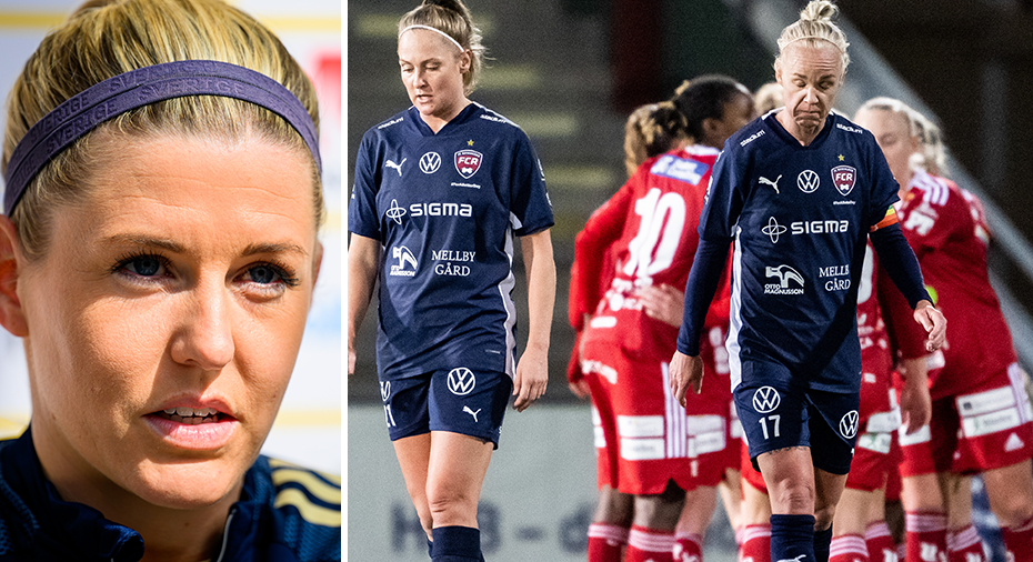 Olivia Schough om FC Rosengårds tunga säsongsstart "Inte orolig"