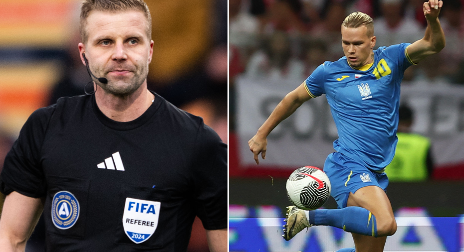Klart: Glenn Nyberg dömer Ukrainas match mot Rumänien