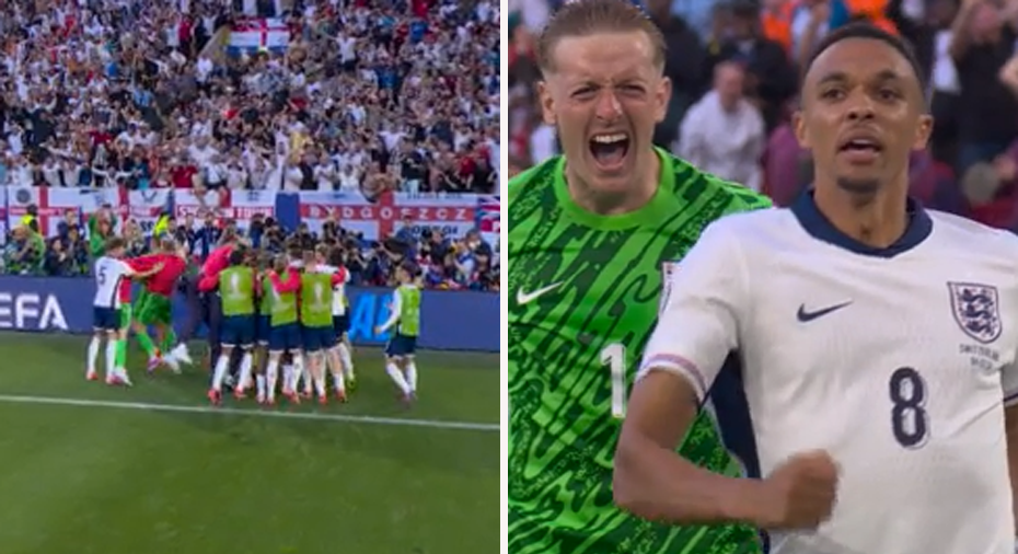 England through to semi-finals after penalty shoot-out