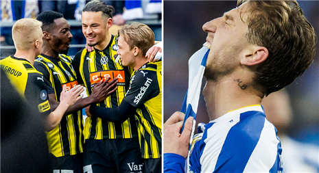 Häcken besegrade Blåvitt i derbyt - efter Layounis klassmål